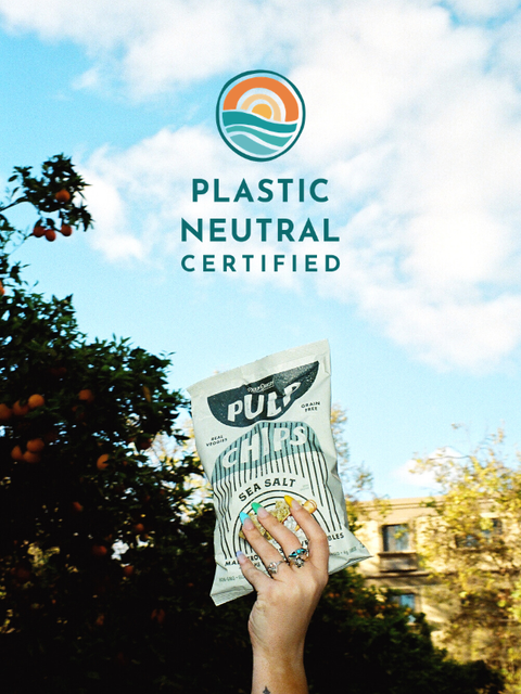 Plastic Neutral Certified Pulp Pantry sustainable eco friendly snacks eco friendly packaging